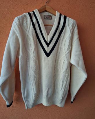 Maglione vintage a V