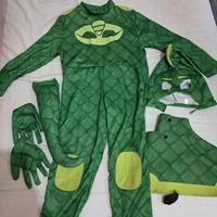 Vestito carnevale geco pjmask 4/5 anni