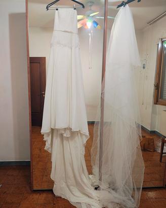 Vestito da sposa CARNEVALI con accessori 