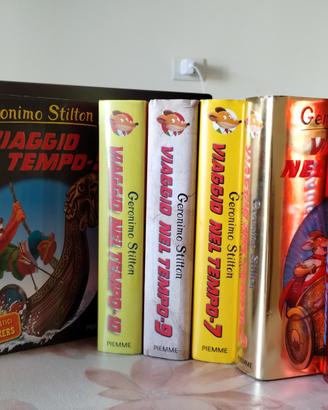 Geronimo Stilton viaggio nel tempo a 13€ l'uno