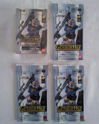 Gundam Wars  Mazzo Bustine Carddass Masters Bandai