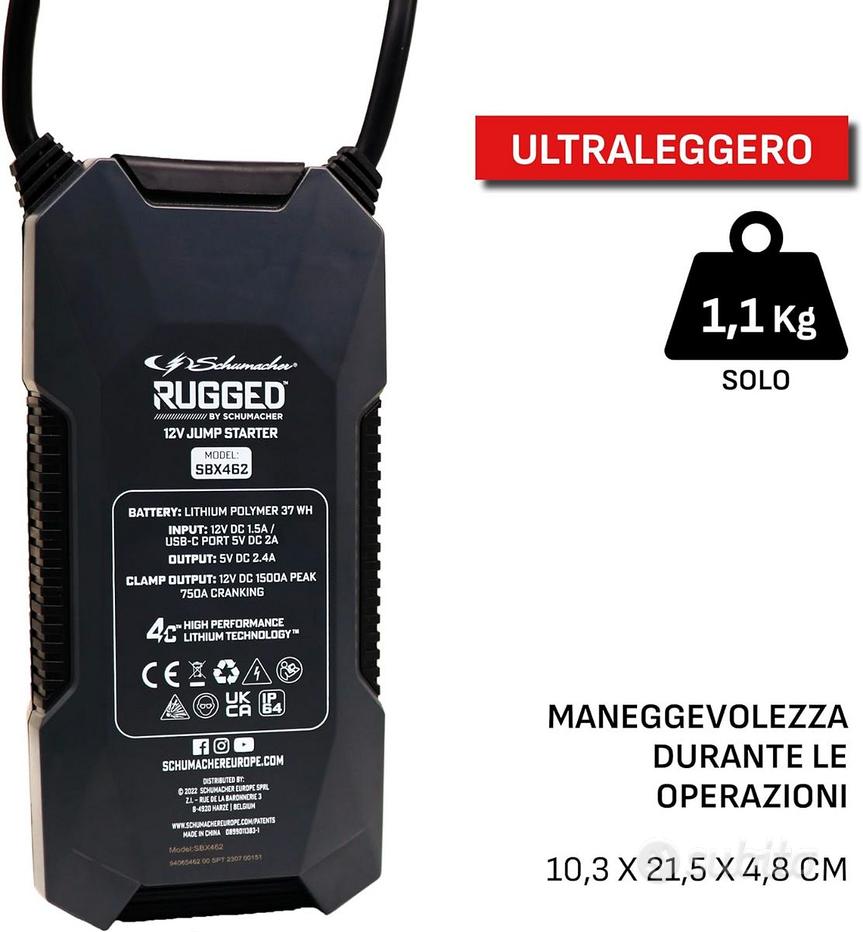 Subito - RT ITALIA CARS - BOOSTER Auto AVVIATORE di Emergenza POWERBANK -  Accessori Auto In vendita a Bari