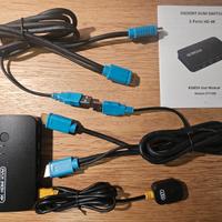 Switch HDMI 4K - DGODRT KS602H - Completo di cavi