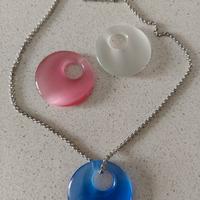 collana Morellato Acciaio serie Bali -3 pietre