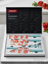 Elegante Set di Coltelli da Cucina YODJP - Motivo 