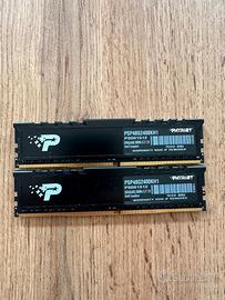 RAM DDR4 4X2 GB PATRIOT 2400 MHZ