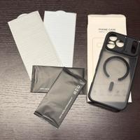 Custodia per Iphone 17 Pro Max+due vetri temperati