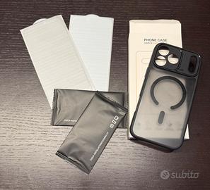 Custodia per Iphone 17 Pro Max+due vetri temperati