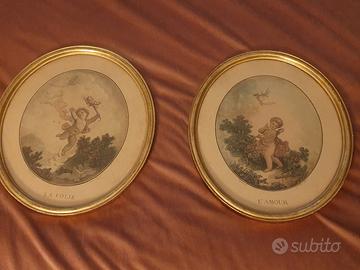 Coppia di stampe fine 800