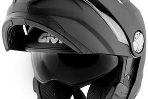 CASCO MODULARE MOTO ENDURO ADVENTURE GIVI X33 NERO