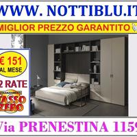 Letto a Scomparsa 2 piazze_12 rate €151 TASSO ZERO