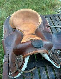 Sella per cavallo monta Americana