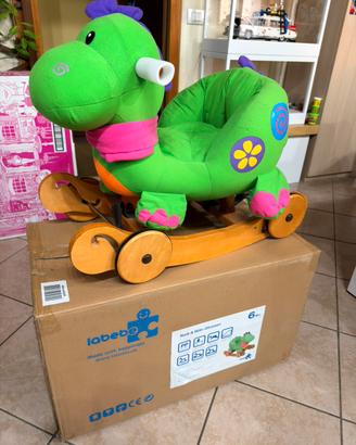 🦖 Dinosauro a dondolo e traino 2 in 1 🦖