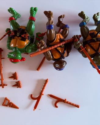 TMNT Targarughe Ninja - Leo, Raf e Don (Vintage)