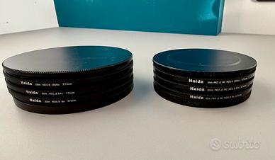 Set Filtri ND Slim Haida 77mm e 67mm