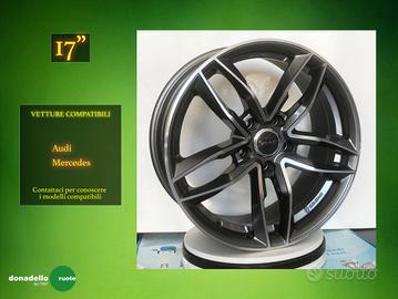 Cerchi in Lega 17" Audi e Mercedes