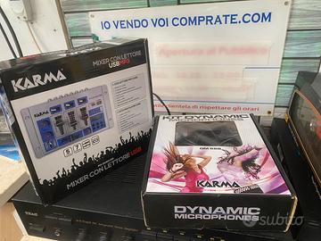 mixer con lettore usb controller karma +2