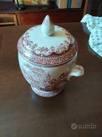 Biscottiera di porcellana 