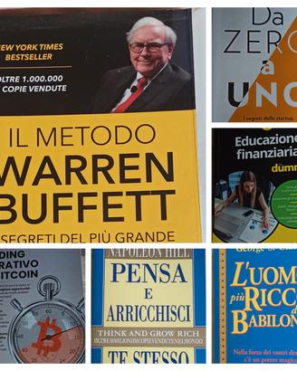 Lotto 8 Libri Educazione Finanziaria - Vari Autori