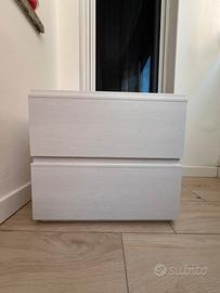 COMODINO OPACO BIANCO