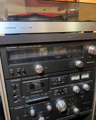 Stereo Telefunken con giradischi
