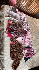 Abbigliamento bimba 3/6 e 6/9 mesi