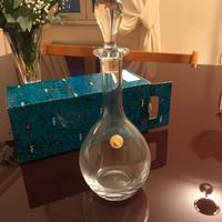 Bottiglia da vino/liquore/acqua con tappo cristall