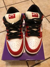 Nike SB Dunk Low Pro Varsity Red Black-White