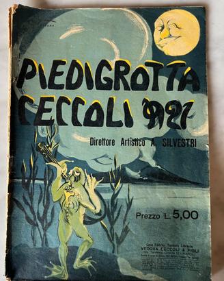 Raro Canzoniere Piedigrotta Ceccoli 1921