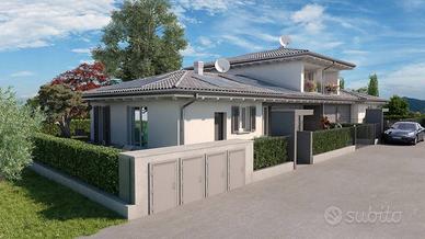 Villa di 146 m² con 4 locali e box auto a Romano d
