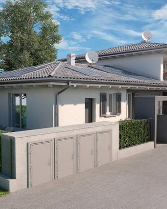 Villa di 146 m² con 4 locali e box auto a Romano d