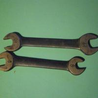 4 CHIAVI INGLESI doppie 8/9-10/11 nuove anni '50