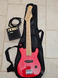 Chitarra elettrica per bambini con amplificatore