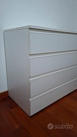 Como' madia quattro cassetti