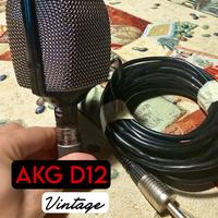 MICROFONO AKG D12 Vintage