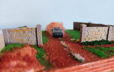 Diorama artigianale Audi  con Effetto Polvere