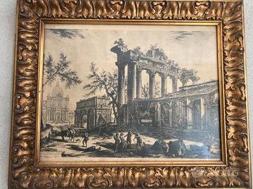 Cornice dorata vintage