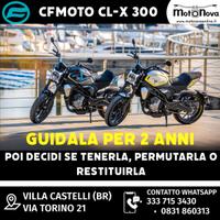 Cfmoto 300cl-x promo motonova