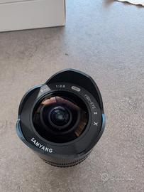 Samyang fisheye 8 mm 2.8 II x-mount fuji