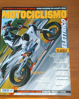 zero s elettrica rivista motociclismo 2009 ducati 