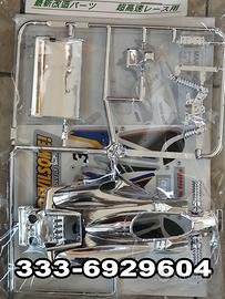 Mini 4WD MANTA RAY JR MK.1 SILVER PLATED BODY PART