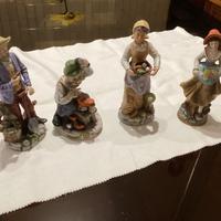 Statuine ceramica vintage