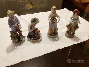 Statuine ceramica vintage