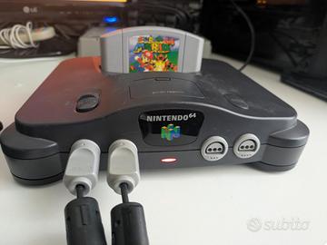Nintendo 64 + Super Mario 64 + 2 Controller