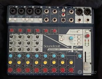 Mixer Analogico Soundcraft NOTEPAD-12FX