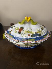 Zuppiera Padovani ceramiche di Faenza