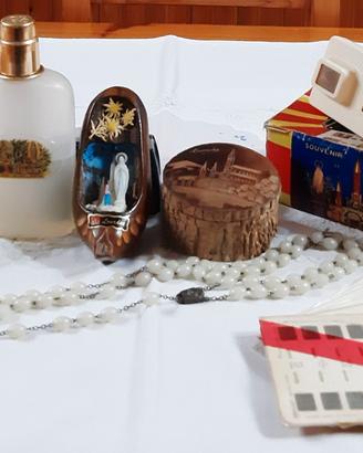 LOTTO SOUVENIR LOURDES 1969
