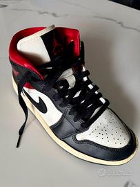 Nike Air Jordan Mid Red Panda taglia 38,5
