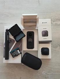 Insta360 ONE x2 360 + selfie stick invisibile +acc