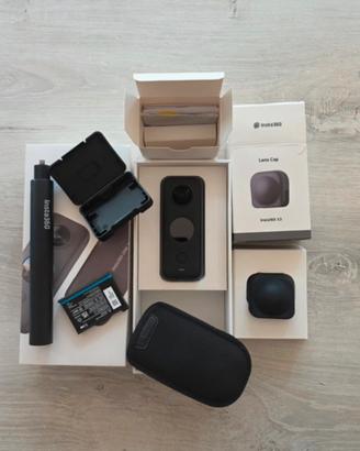 Insta360 ONE x2 360 + selfie stick invisibile +acc